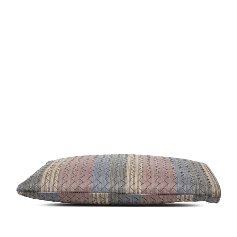 Bottega Veneta Nappa Intrecciato Stripe Document Case MultiColor Leather Very good condition - Inside View