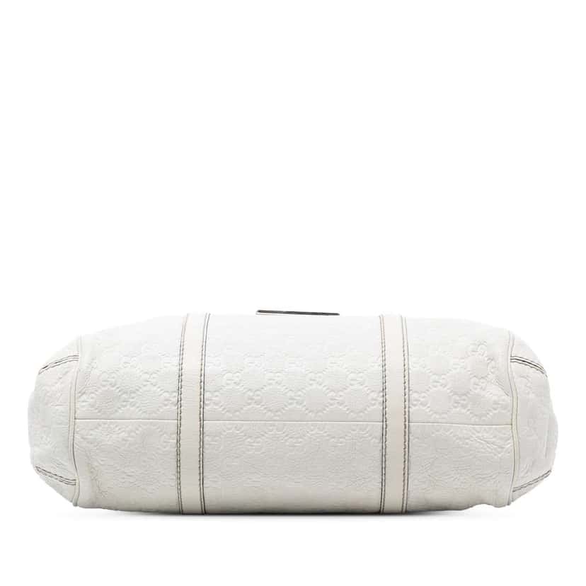 Gucci Guccissima New Ladies Tote White Leather Very good condition - Inside View