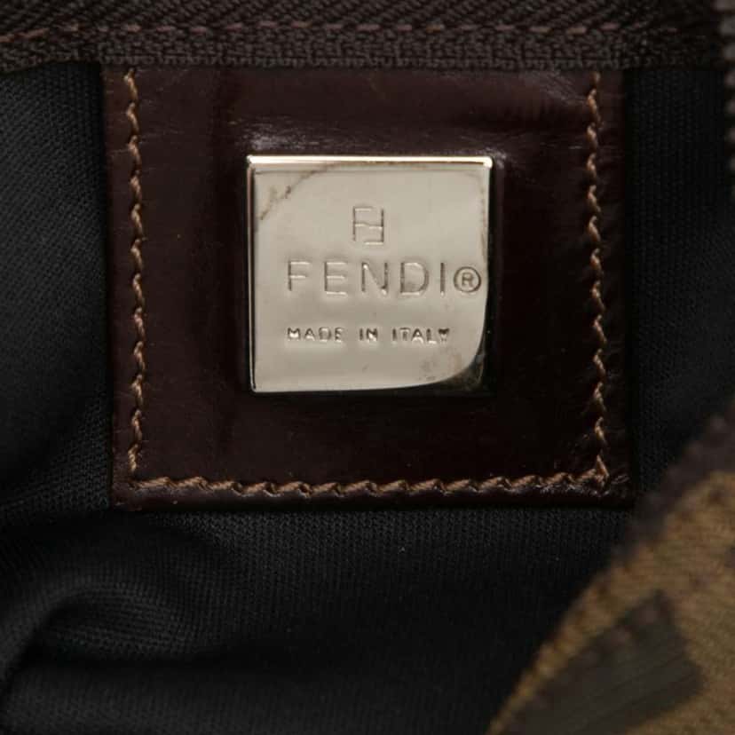 Fendi Zucca Canvas Crossbody Brown Canvas Very good condition - Box View