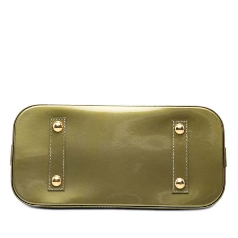 Louis Vuitton Monogram Vernis Alma PM Green Leather Very good condition - Inside View