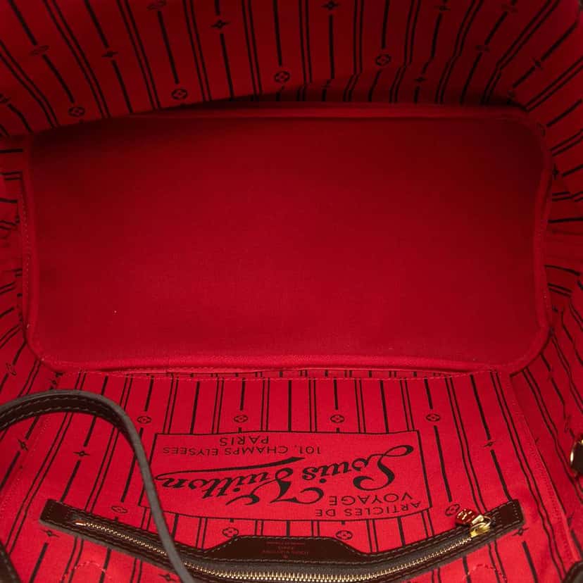 Louis Vuitton Damier Ebene Neverfull MM Brown Very good condition - Model View