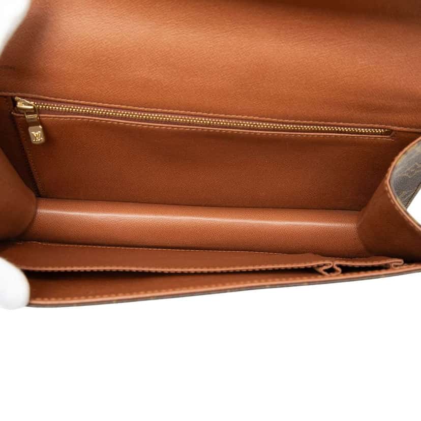 Louis Vuitton Monogram Pochette Dame GM Brown Very good condition - Model View