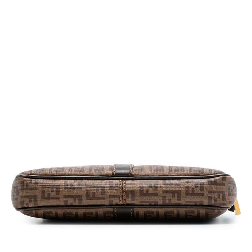 Fendi Zucchino Spalmati Crossbody Brown Canvas Very good condition - Inside View
