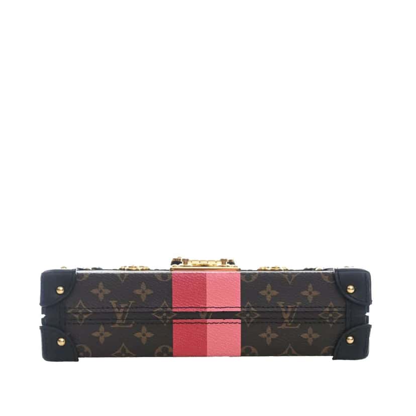 Louis Vuitton Monogram Petite Malle Brown Very good condition - Inside View