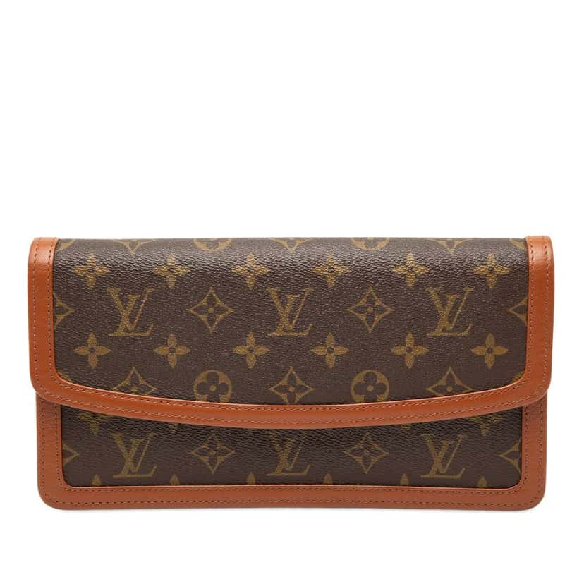 Louis Vuitton Monogram Pochette Dame PM Brown Very good condition - Front View