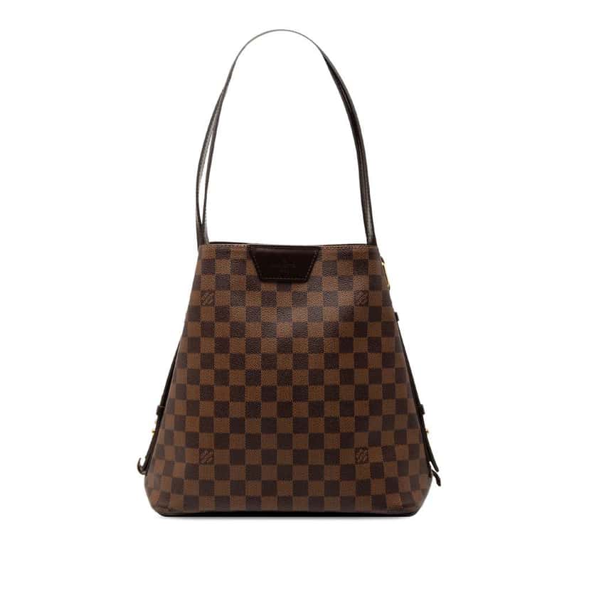 Louis Vuitton Damier Ebene Cabas Rivington Brown Very good condition - Front View