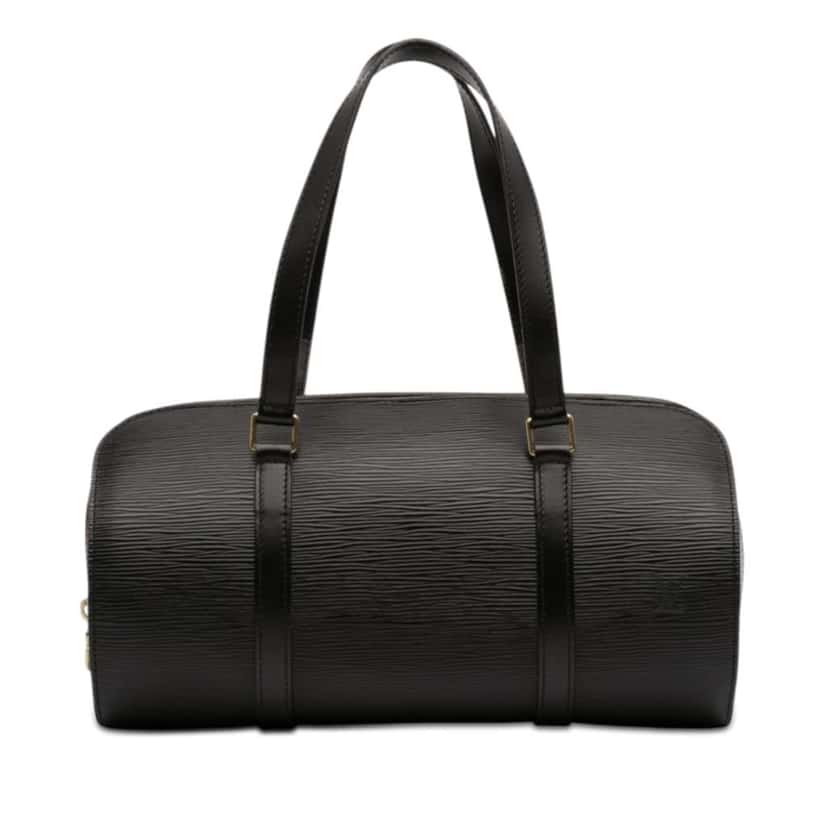 Louis Vuitton Epi Soufflot Black Leather Very good condition - Front View