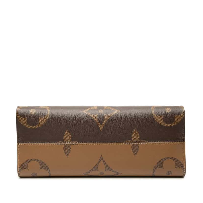 Louis Vuitton Monogram Giant OnTheGo MM Brown Very good condition - Inside View