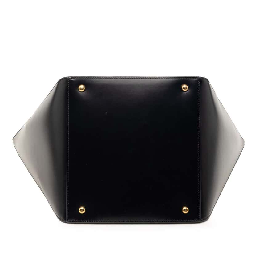 Cartier Leather Panthere Satchel Black Leather Very good condition - Inside View