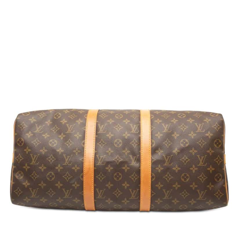 Louis Vuitton Monogram Keepall Bandouliere 50 Brown Good condition - Inside View