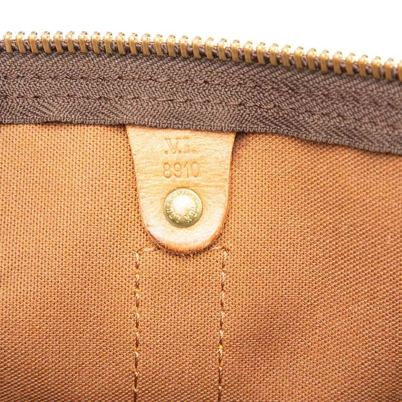 Louis Vuitton Monogram Keepall Bandouliere 50 Brown Good condition - Box View