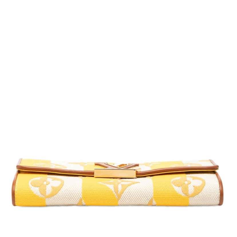 Louis Vuitton Monogram Canvas Portefeuille Capucines Long Wallet Yellow Canvas Very good condition - Inside View