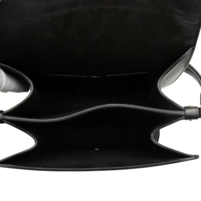 Dior Medium Calfskin Bobby Frame Flap Black Leather Very good condition - Model View