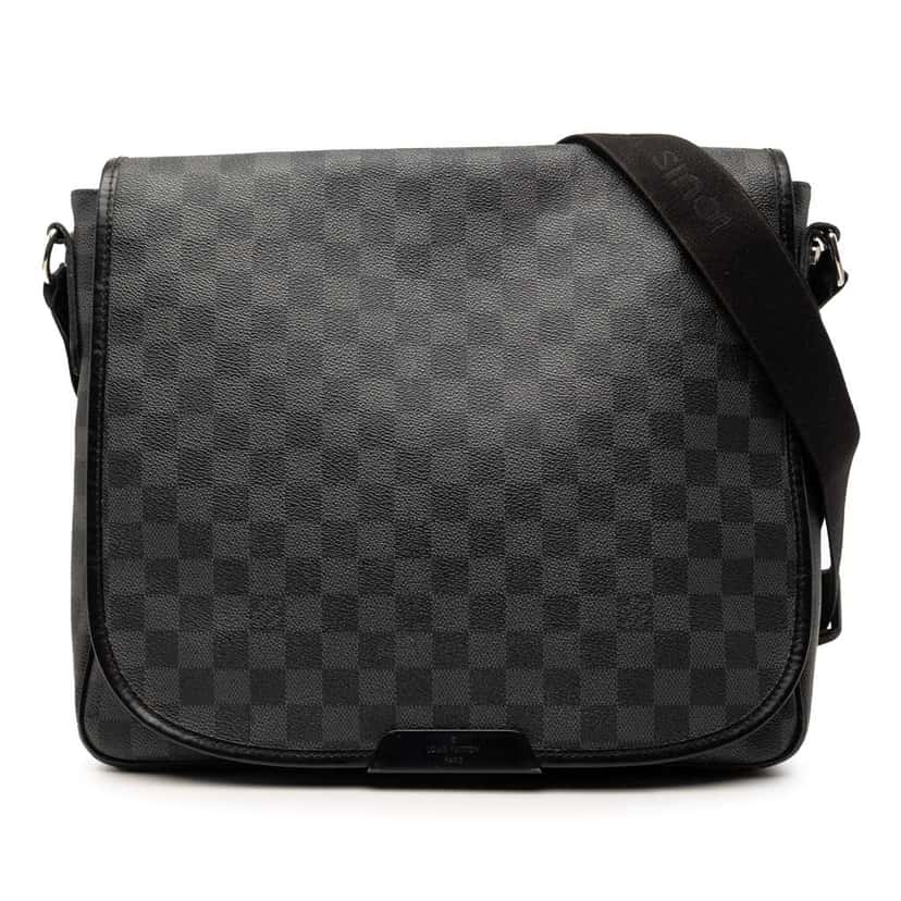 Louis Vuitton Damier Graphite Daniel MM Black Very good condition - Front View