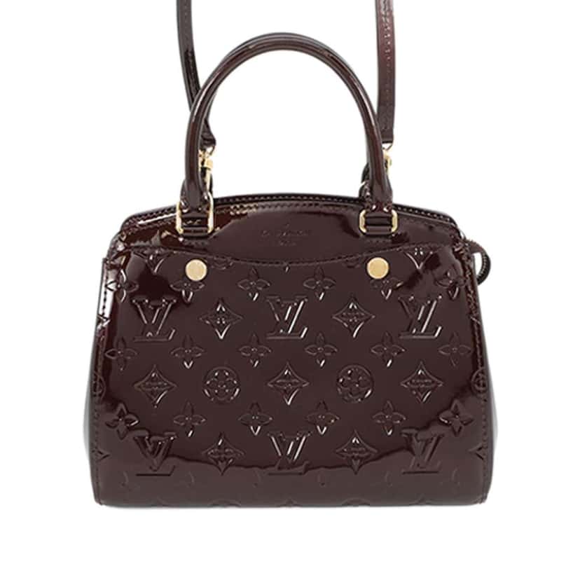 Louis Vuitton Monogram Vernis Brea PM Purple Leather Very good condition - Front View