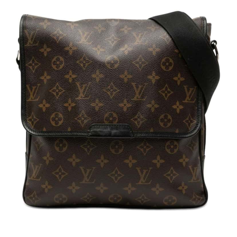 Louis Vuitton Monogram Macassar Bass MM Brown Very good condition - Front View