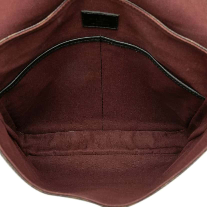 Louis Vuitton Monogram Macassar Bass MM Brown Very good condition - Model View