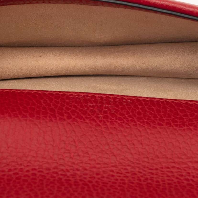 Gucci Mini Leather Dionysus Crossbody Red Leather Very good condition - Model View