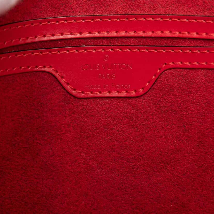 Louis Vuitton Epi Saint Jacques PM Short Strap Red Leather Very good condition - Box View