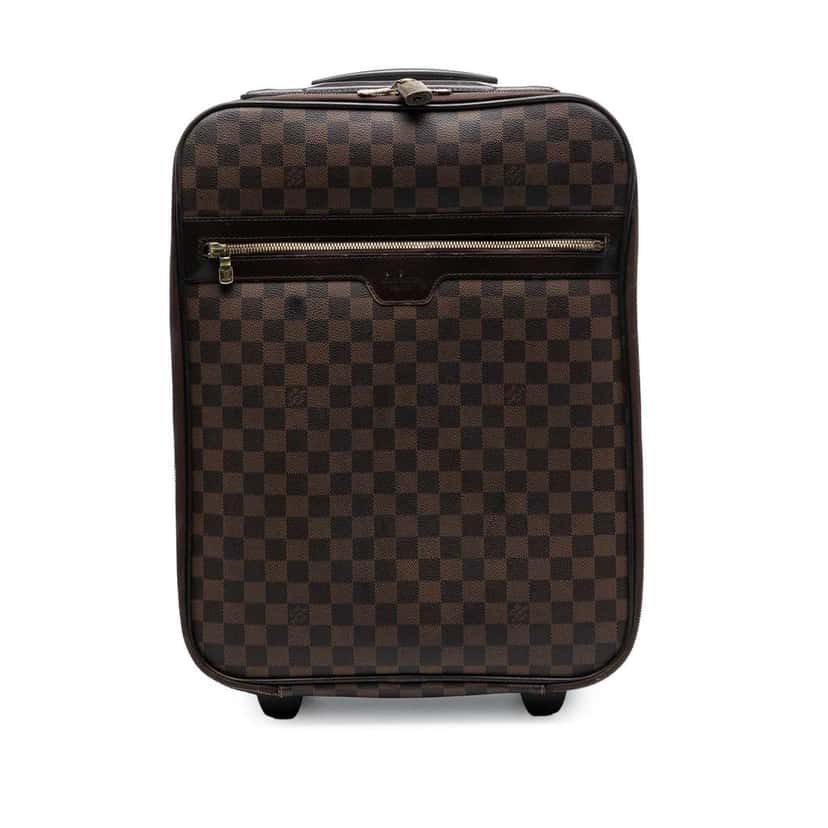 Louis Vuitton Damier Ebene Pegase 45 Brown Very good condition - Front View