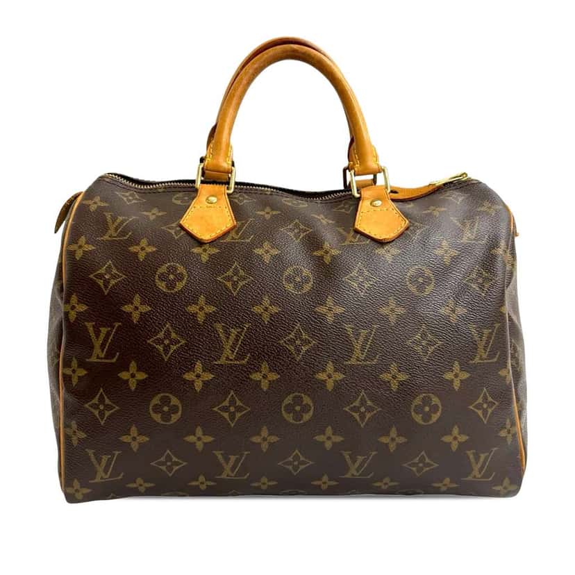 Louis Vuitton Monogram Speedy 30 Brown Very good condition - Front View