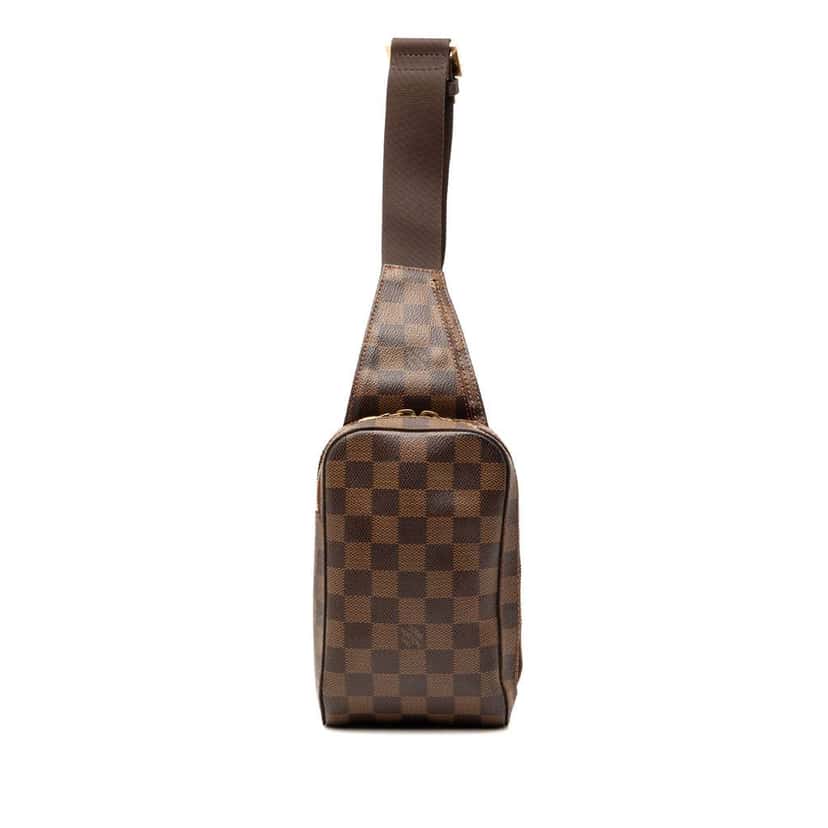 Louis Vuitton Damier Ebene Geronimos Brown Very good condition - Front View