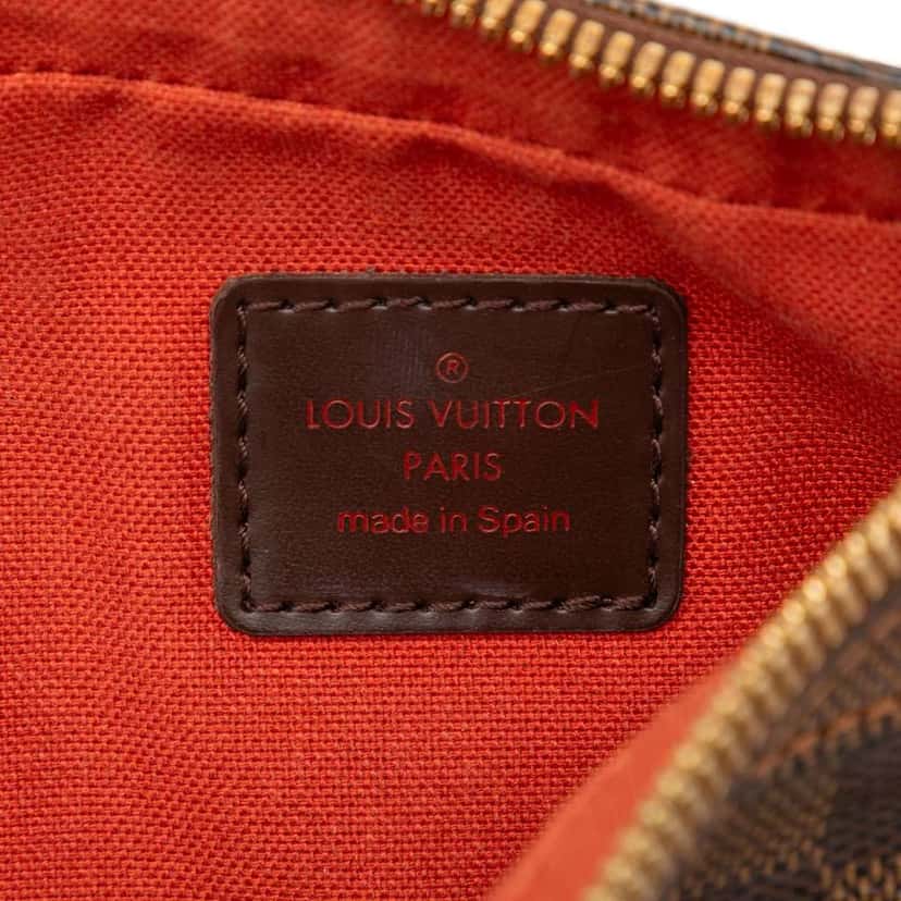 Louis Vuitton Damier Ebene Geronimos Brown Very good condition - Box View