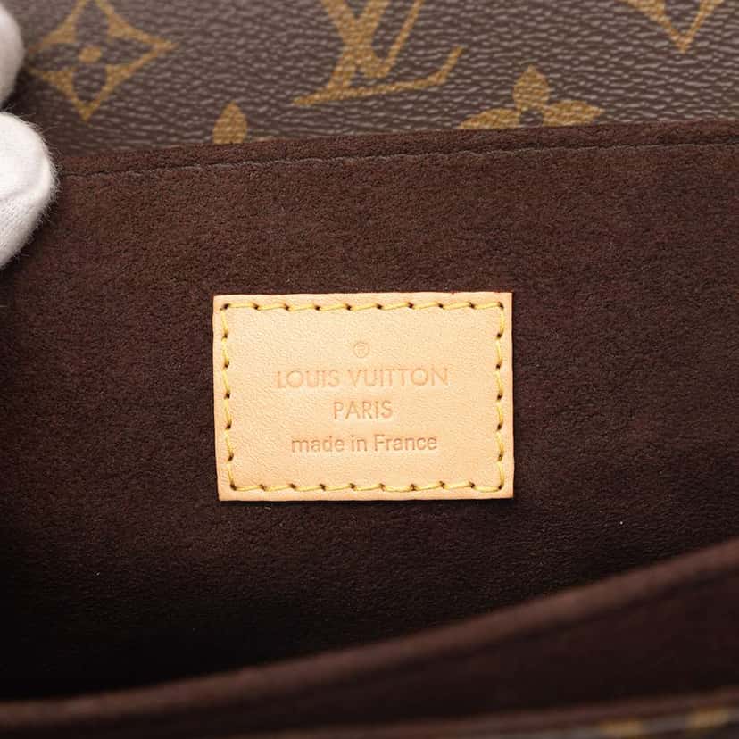 Louis Vuitton Monogram Pochette Metis Brown Very good condition - Box View