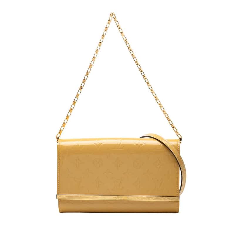Louis Vuitton Monogram Vernis Ana Beige Leather Very good condition - Front View