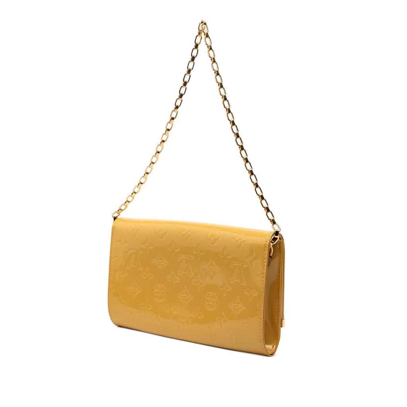 Louis Vuitton Monogram Vernis Ana Beige Leather Very good condition - Back View