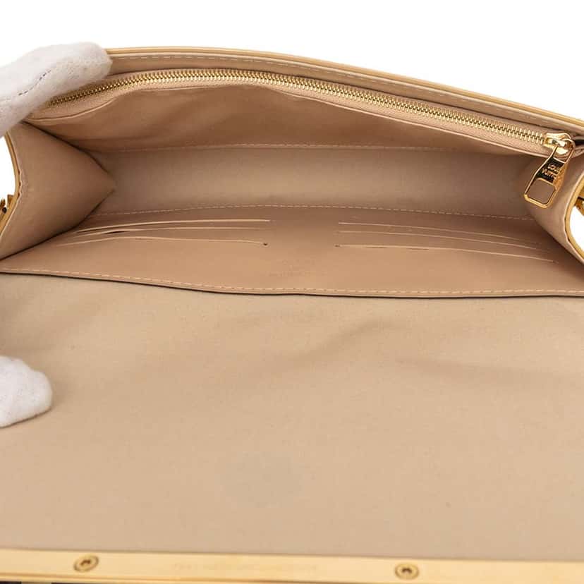 Louis Vuitton Monogram Vernis Ana Beige Leather Very good condition - Model View
