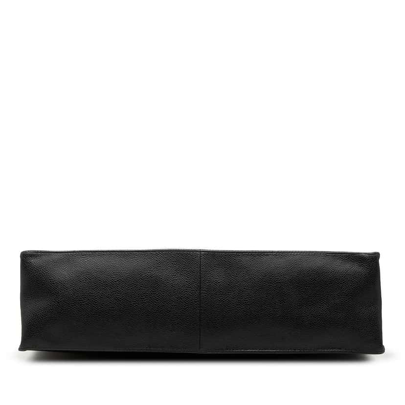 Chanel CC Caviar Tote Black Leather Very good condition - Inside View