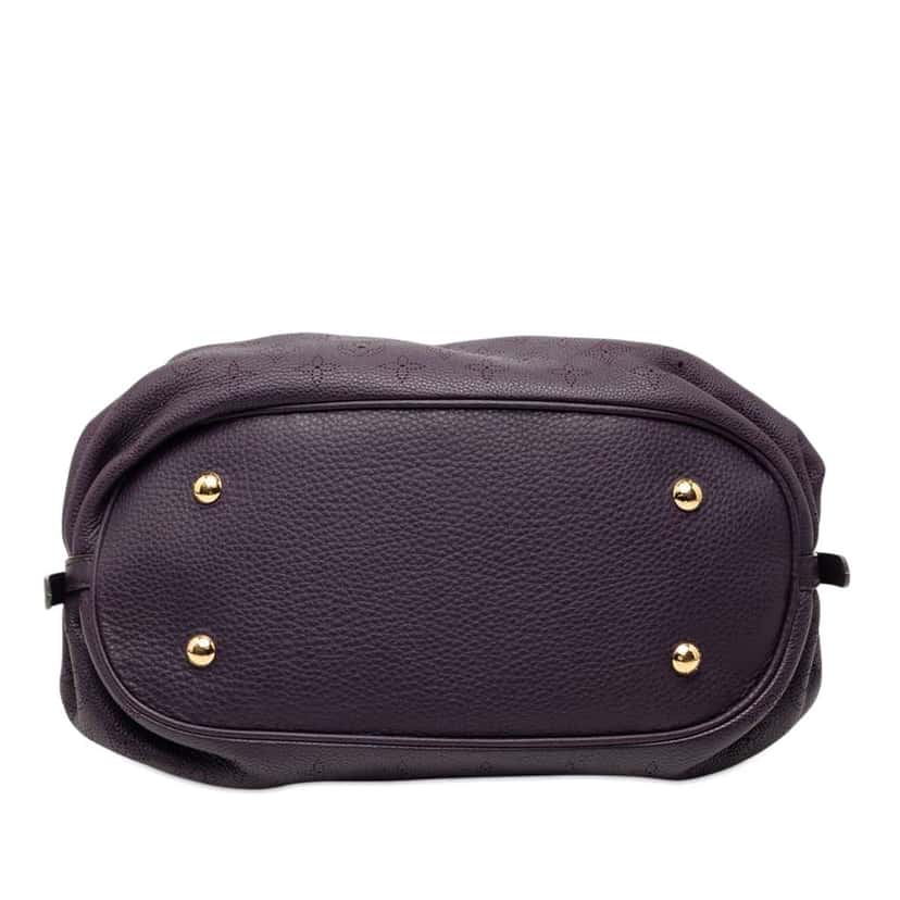 Louis Vuitton Monogram Mahina L Purple Leather Very good condition - Inside View
