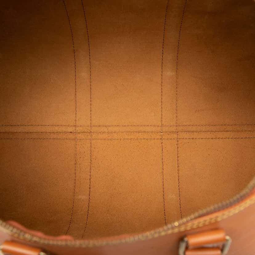 Louis Vuitton Epi Keepall 45 Brown Leather Good condition - Model View