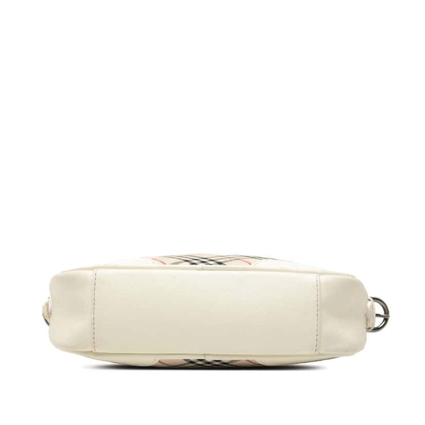 Burberry Nova Check Canvas Crossbody Beige Canvas Very good condition - Inside View
