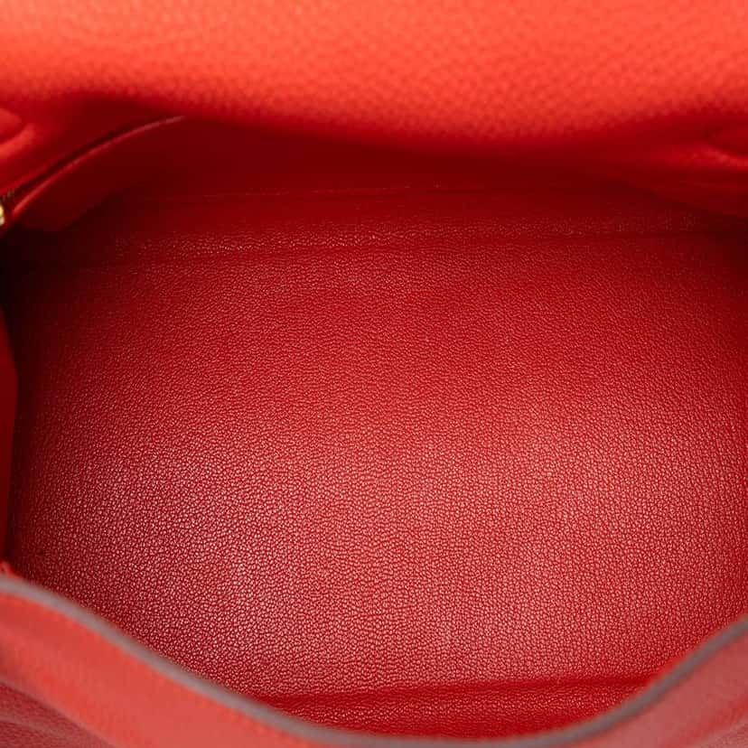 Hermès Togo Kelly II Retourne 32 Orange Leather Very good condition - Model View
