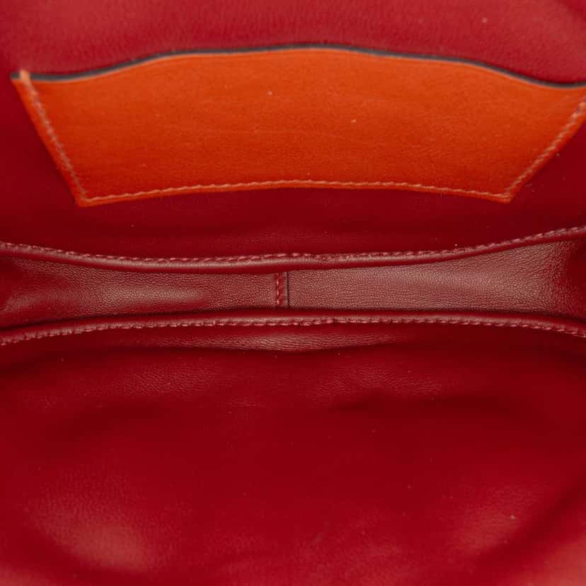Hermès Swift In The Loop Verso Belt Bag Red Leather Very good condition - Model View