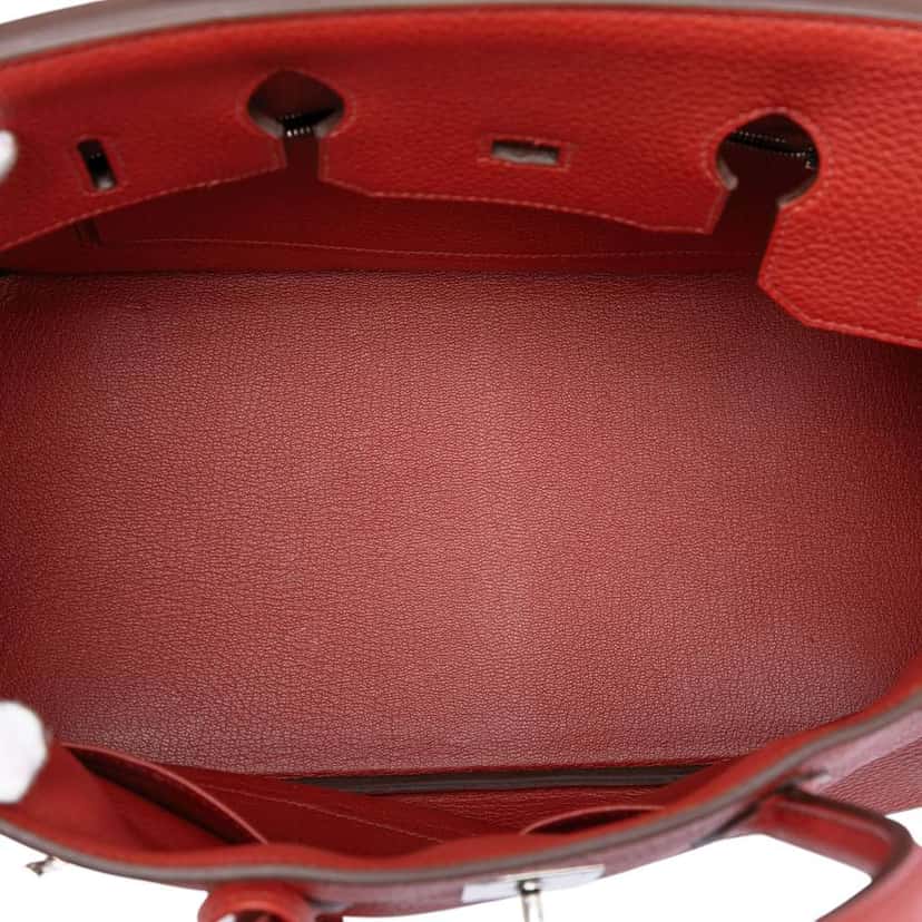 Hermès Togo Birkin Retourne 35 Red Leather Very good condition - Model View