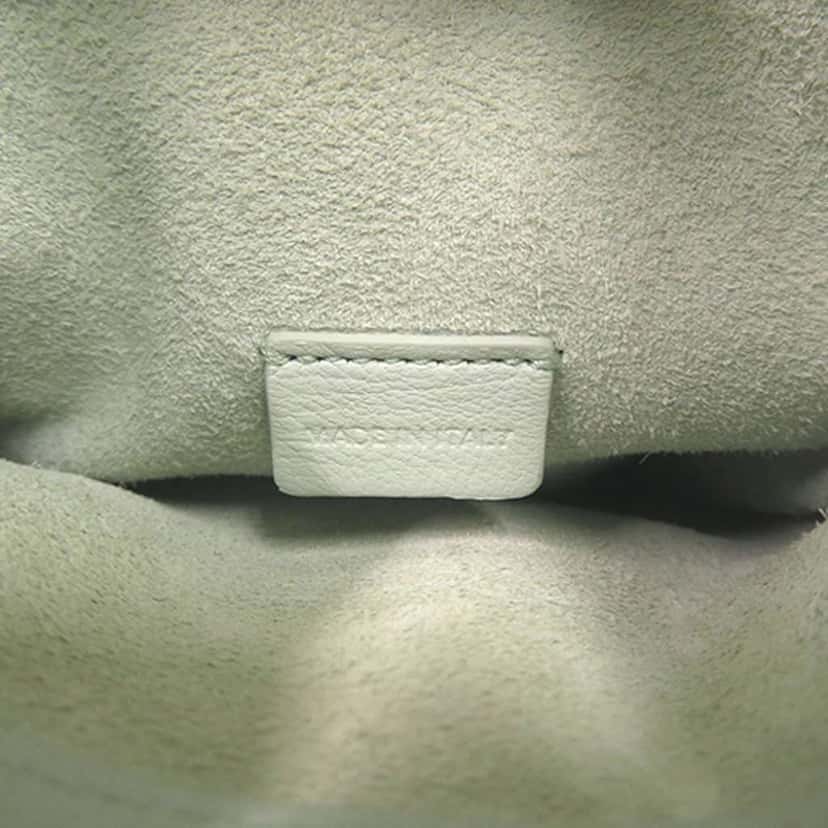 Celine Calfskin Cuir Triomphe Phone Pouch Green Leather Good condition - Box View