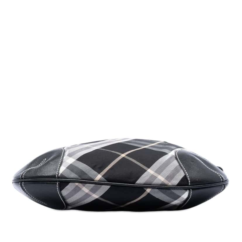 Burberry Supernova Check Canvas Hobo Black Canvas Very good condition - Inside View