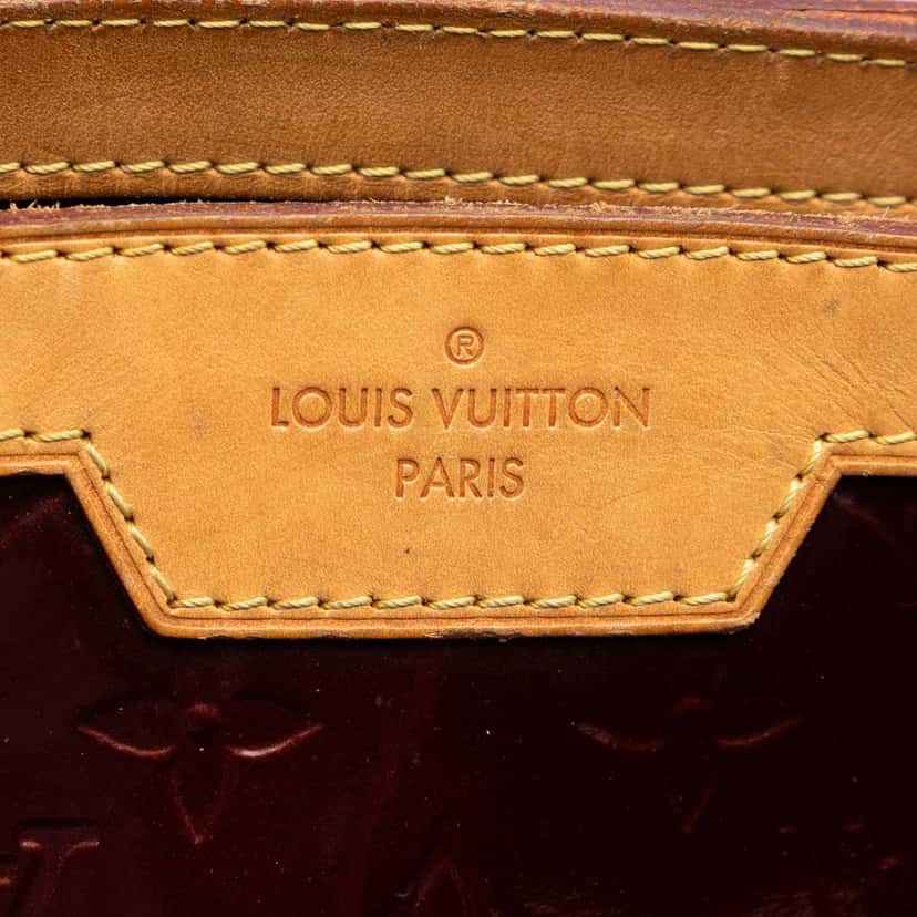 Louis Vuitton Monogram Vernis Brea MM Purple Leather Very good condition - Box View