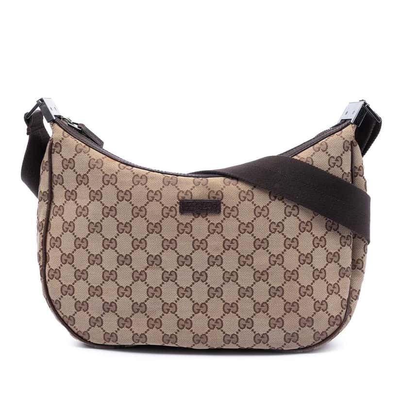Gucci GG Canvas Crossbody Beige Very good condition - Front View