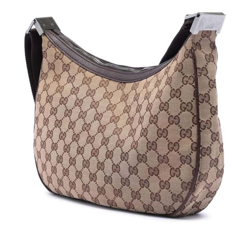 Gucci GG Canvas Crossbody Beige Very good condition - Back View