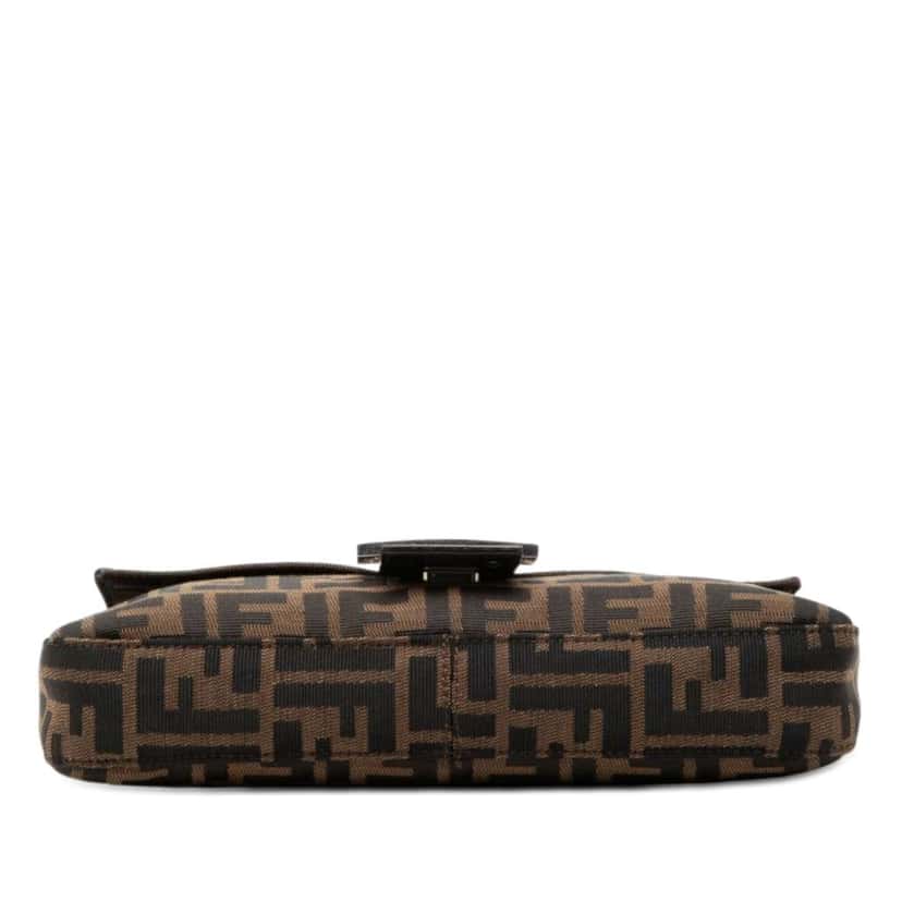 Fendi Zucca Canvas Baguette Brown Canvas Very good condition - Inside View