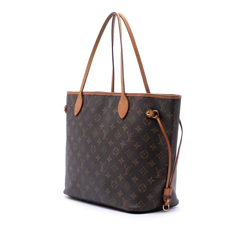 Louis Vuitton Monogram Neverfull MM Brown Very good condition - Back View