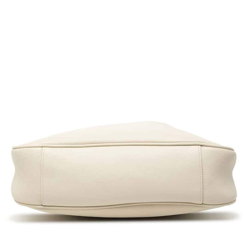 Gucci Medium Leather Bamboo Diana Satchel White Leather Very good condition - Inside View