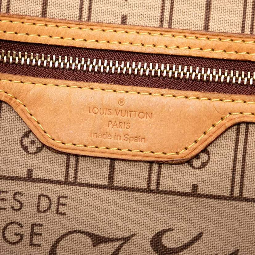 Louis Vuitton Monogram Neverfull MM Brown Very good condition - Box View