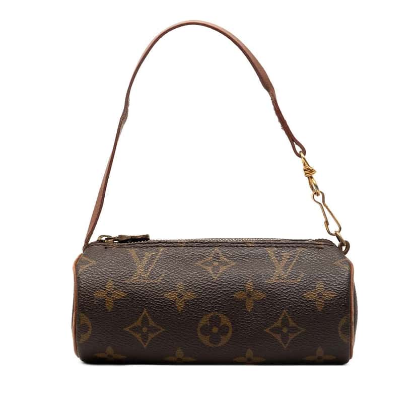 Louis Vuitton Monogram Papillon Pochette Brown Very good condition - Front View