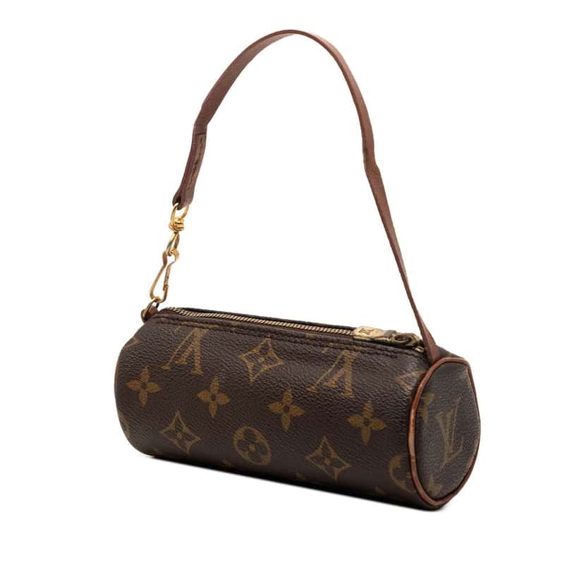 Louis Vuitton Monogram Papillon Pochette Brown Very good condition - Back View