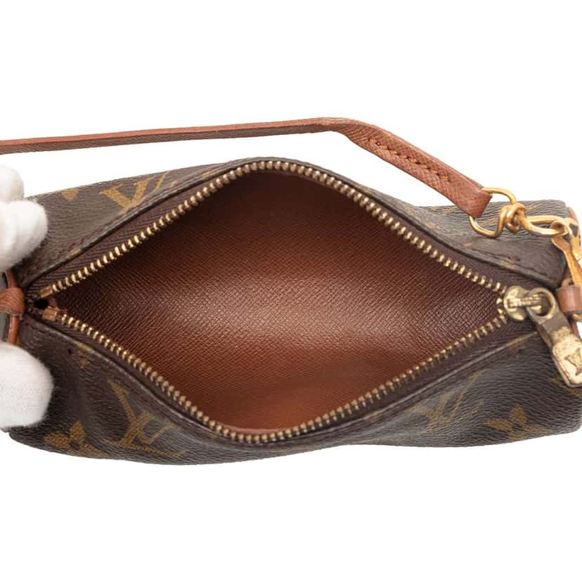 Louis Vuitton Monogram Papillon Pochette Brown Very good condition - Model View